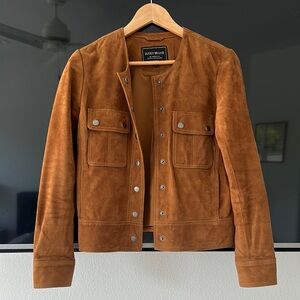 Lucky Brand Leather Jacket - Brown